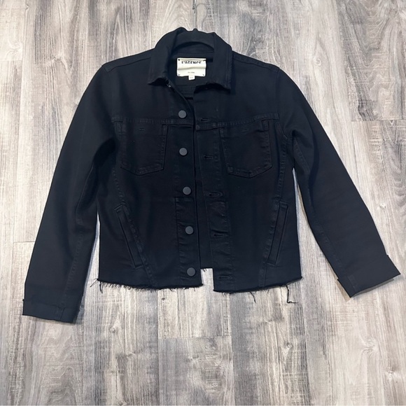 L’Agence Janelle Jacket in Saturated Black S - Picture 7 of 8